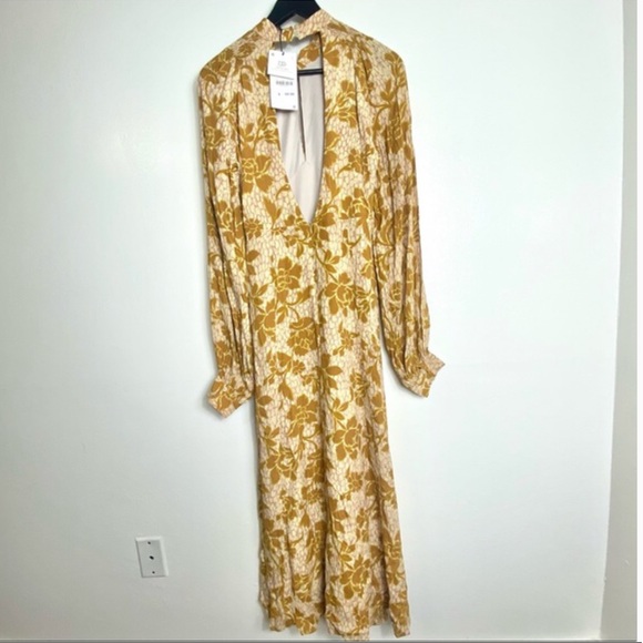 Zara Floral Midi Dress - Picture 16 of 16